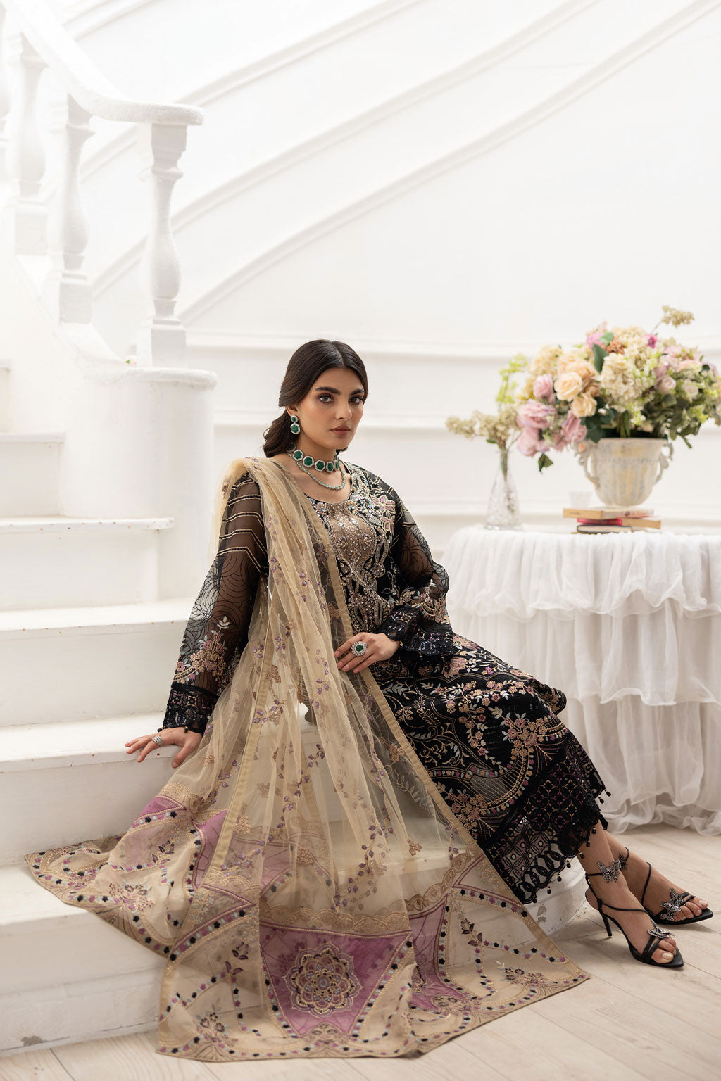 Ramsha | Dastoor Collection | P-206 - by - Libasekhas UK - Registered Vendor of : Ramsha - 100% Original Designer Dresss