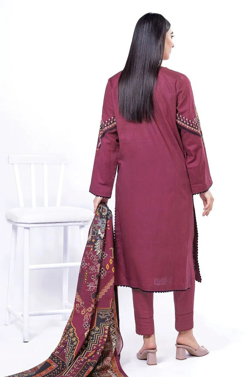 Khaadi | My Winter Mood | DCH02 - by - Libasekhas UK - Registered Vendor of : Khaadi - 100% Original Designer Dresss