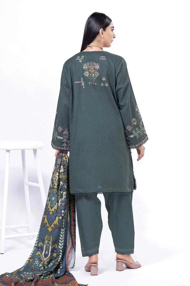 Khaadi | My Winter Mood | DCH03 - by - Libasekhas UK - Registered Vendor of : Khaadi - 100% Original Designer Dresss