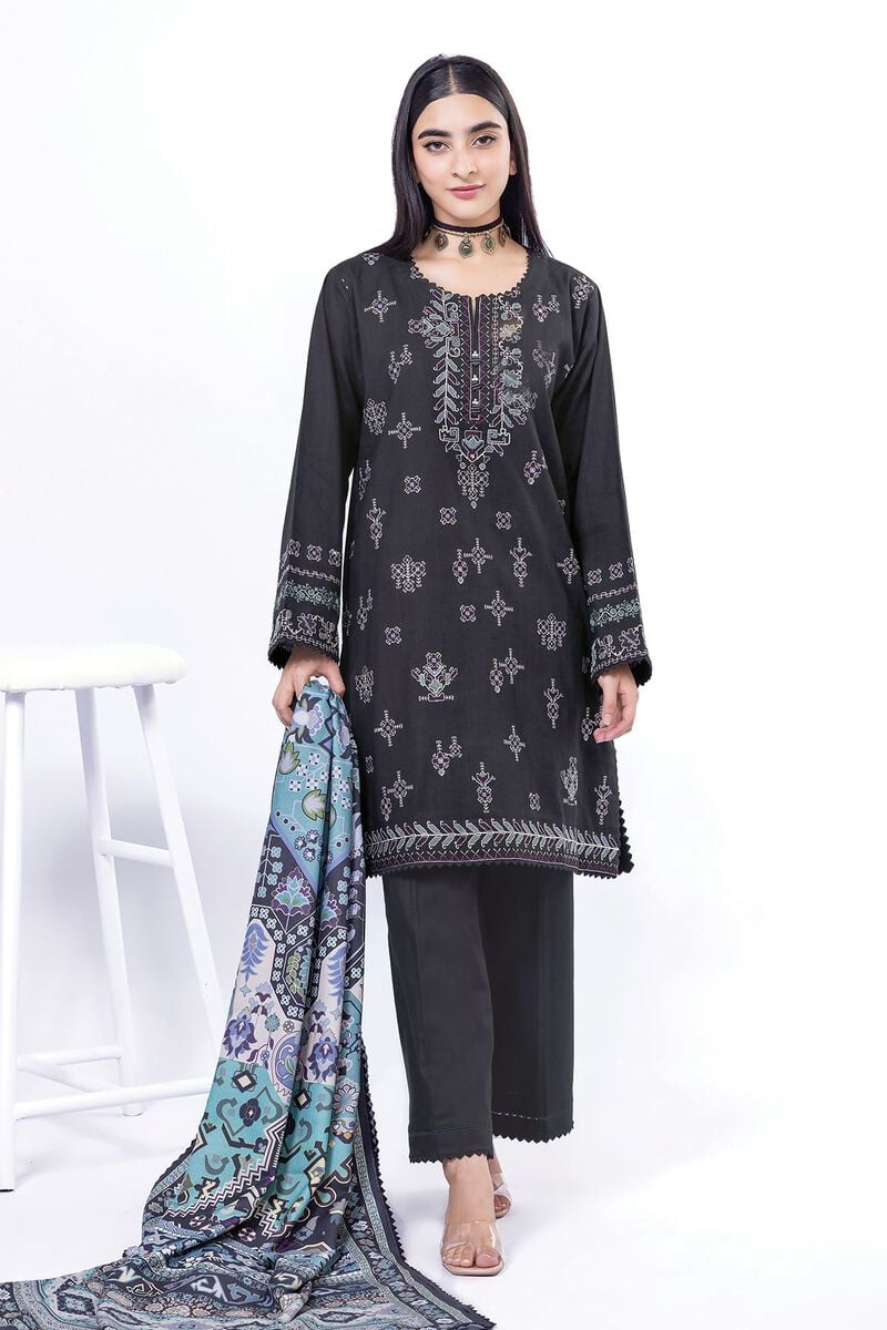 Khaadi | My Winter Mood | DCH05 - by - Libasekhas UK - Registered Vendor of : Khaadi - 100% Original Designer Dresss
