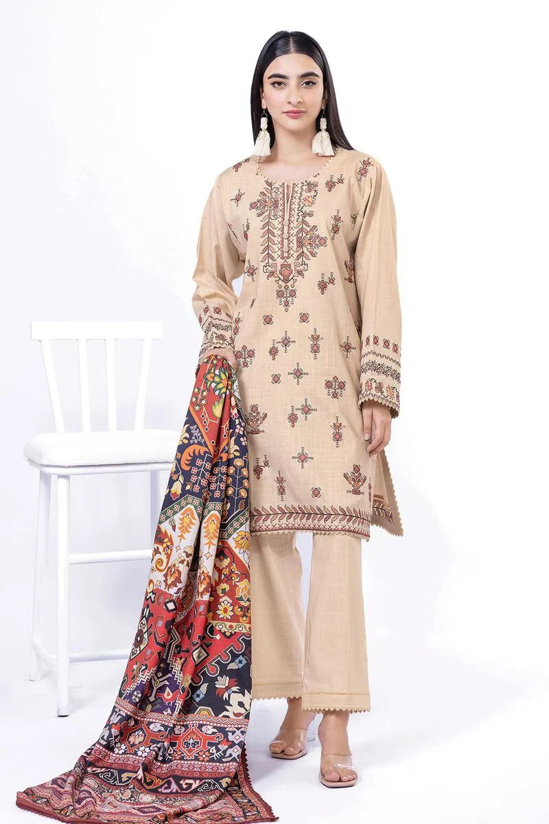 Khaadi | My Winter Mood | DCH05 - by - Libasekhas UK - Registered Vendor of : Khaadi - 100% Original Designer Dresss