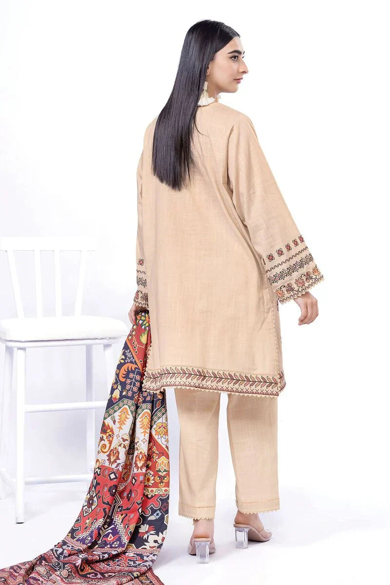 Khaadi | My Winter Mood | DCH05 - by - Libasekhas UK - Registered Vendor of : Khaadi - 100% Original Designer Dresss