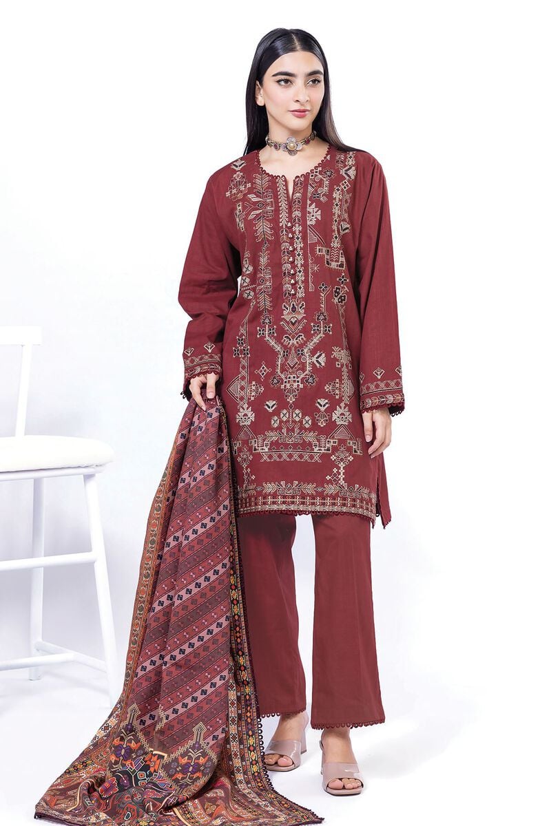 Khaadi | My Winter Mood | DCH06 - by - Libasekhas UK - Registered Vendor of : Khaadi - 100% Original Designer Dresss