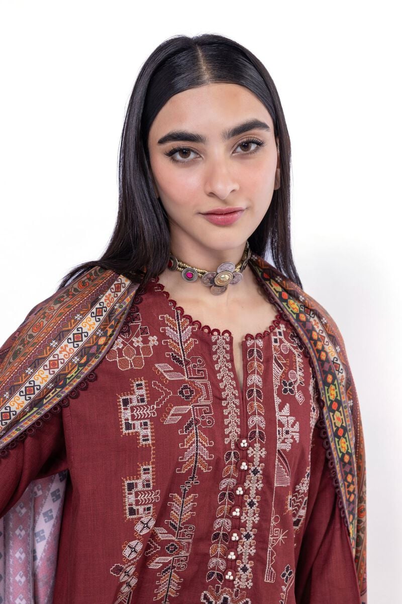 Khaadi | My Winter Mood | DCH06 - by - Libasekhas UK - Registered Vendor of : Khaadi - 100% Original Designer Dresss