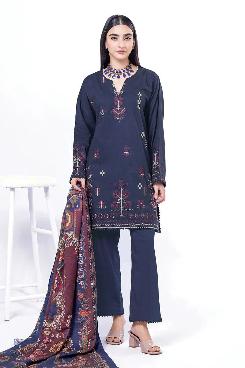 Khaadi | My Winter Mood | DCH07 - by - Libasekhas UK - Registered Vendor of : Khaadi - 100% Original Designer Dresss