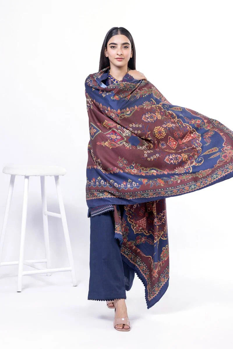 Khaadi | My Winter Mood | DCH07 - by - Libasekhas UK - Registered Vendor of : Khaadi - 100% Original Designer Dresss