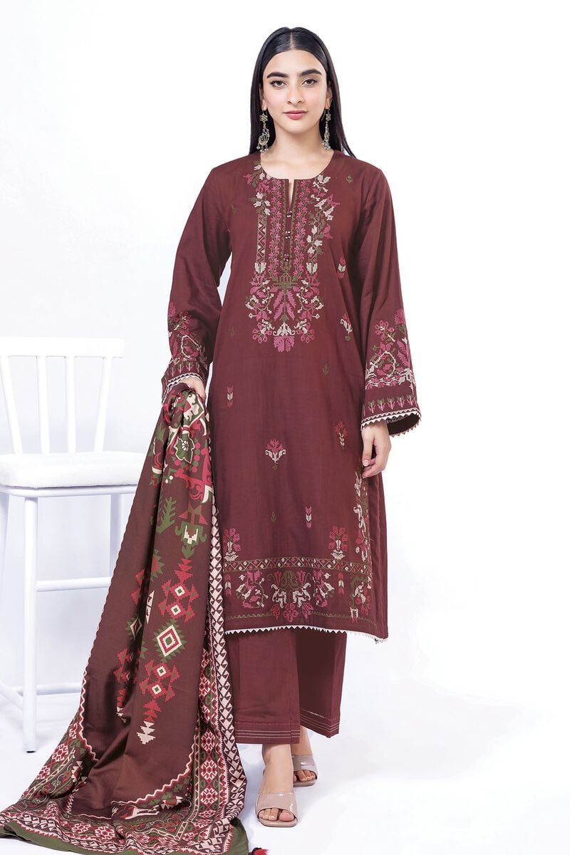 Khaadi | My Winter Mood | DCH08 - by - Libasekhas UK - Registered Vendor of : Khaadi - 100% Original Designer Dresss
