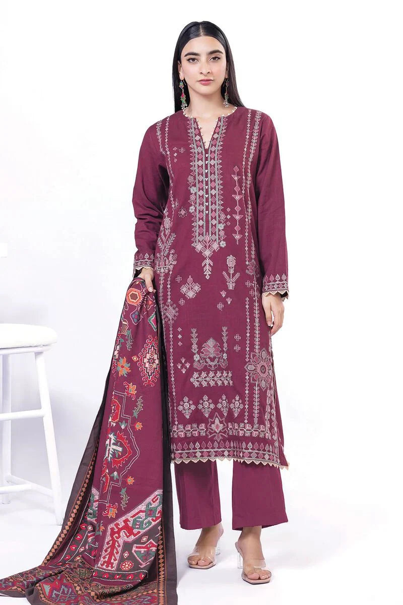Khaadi | My Winter Mood | DCH09 - by - Libasekhas UK - Registered Vendor of : Khaadi - 100% Original Designer Dresss
