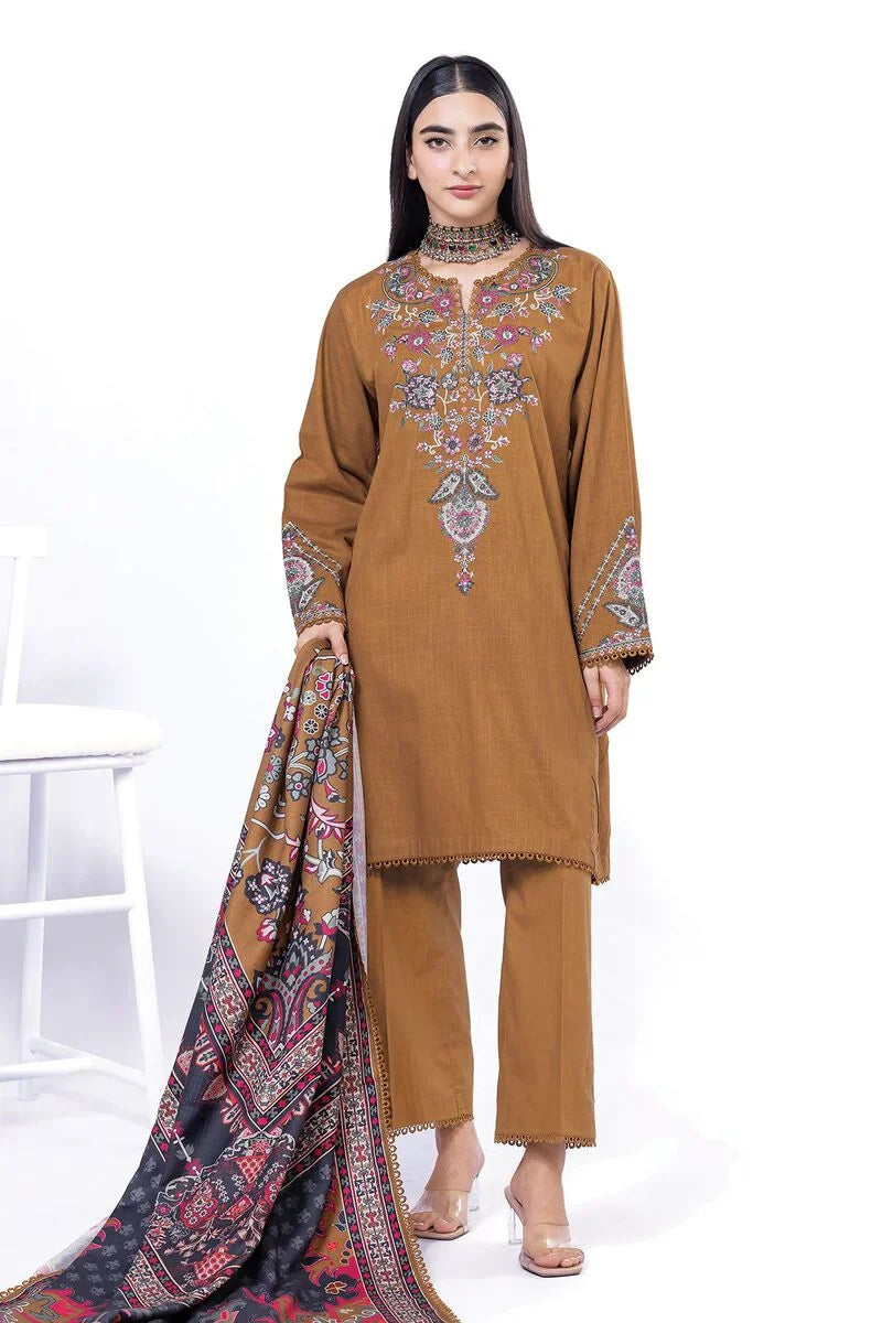 Khaadi | My Winter Mood | DCH12 - by - Libasekhas UK - Registered Vendor of : Khaadi - 100% Original Designer Dresss