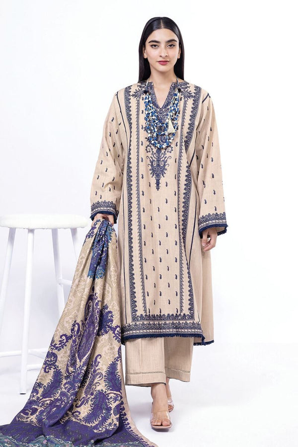 Khaadi | My Winter Mood | DK13 - by - Libasekhas UK - Registered Vendor of : Khaadi - 100% Original Designer Dresss