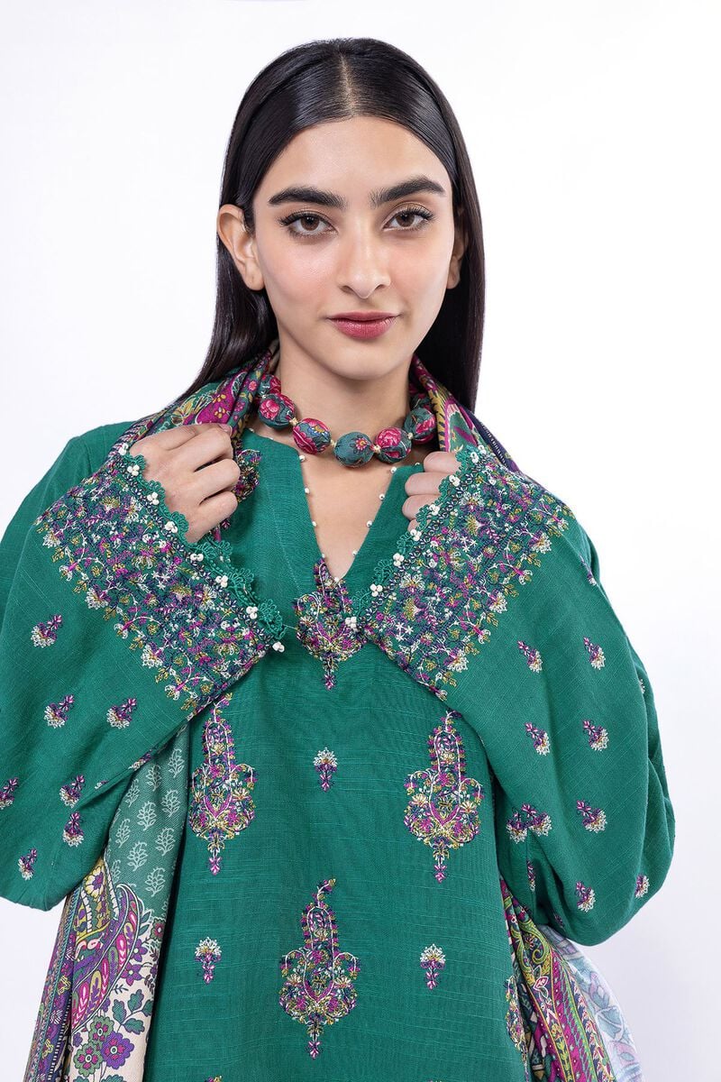 Khaadi | My Winter Mood | DK14P - by - Libasekhas UK - Registered Vendor of : Khaadi - 100% Original Designer Dresss
