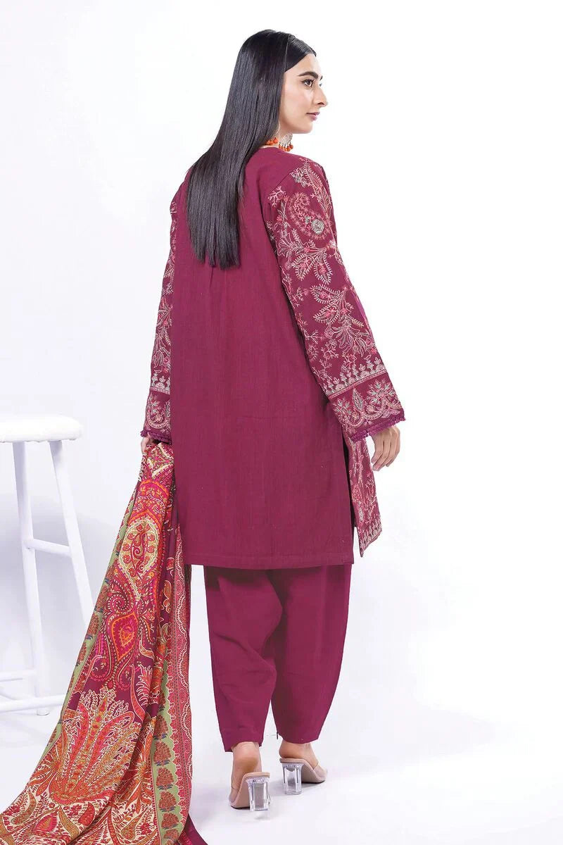 Khaadi | My Winter Mood | DK15A - by - Libasekhas UK - Registered Vendor of : Khaadi - 100% Original Designer Dresss