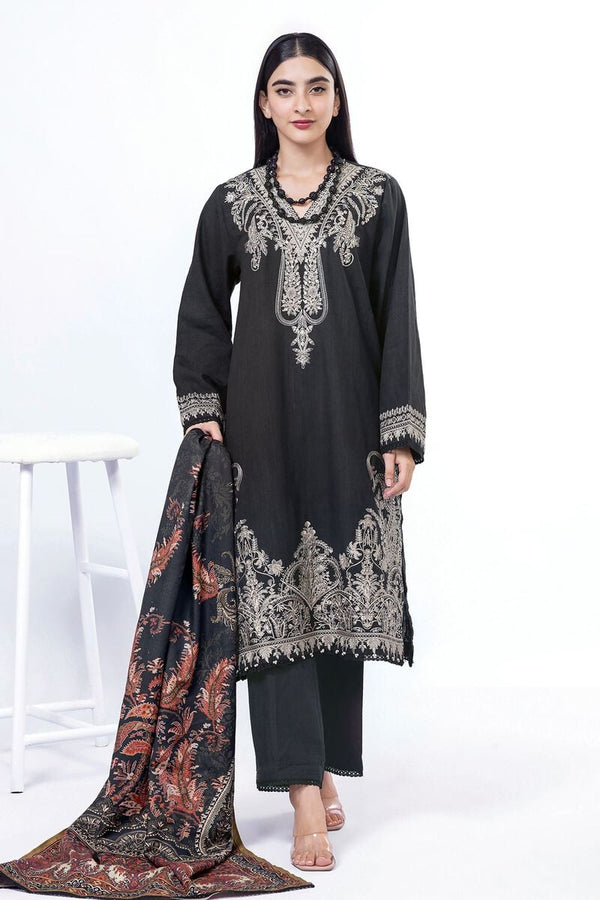 Khaadi | My Winter Mood | DK18 - by - Libasekhas UK - Registered Vendor of : Khaadi - 100% Original Designer Dresss