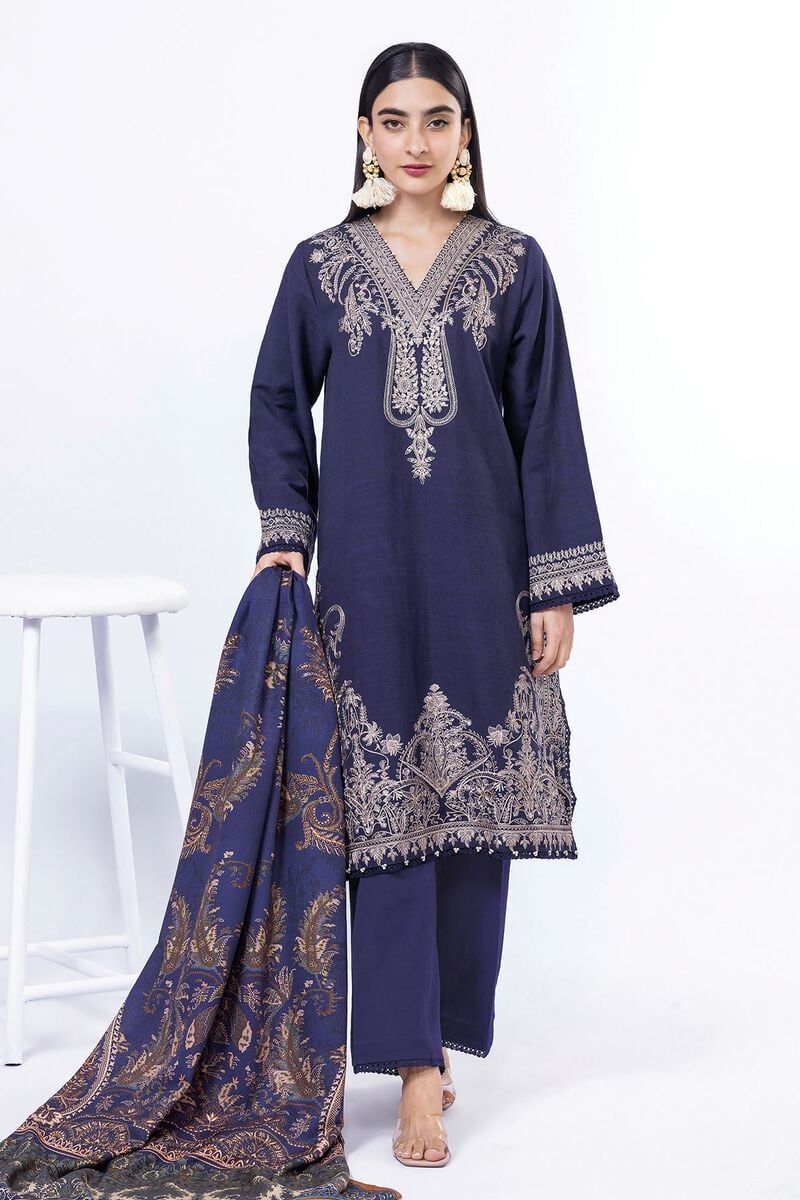 Khaadi | My Winter Mood | DK18Z - by - Libasekhas UK - Registered Vendor of : Khaadi - 100% Original Designer Dresss