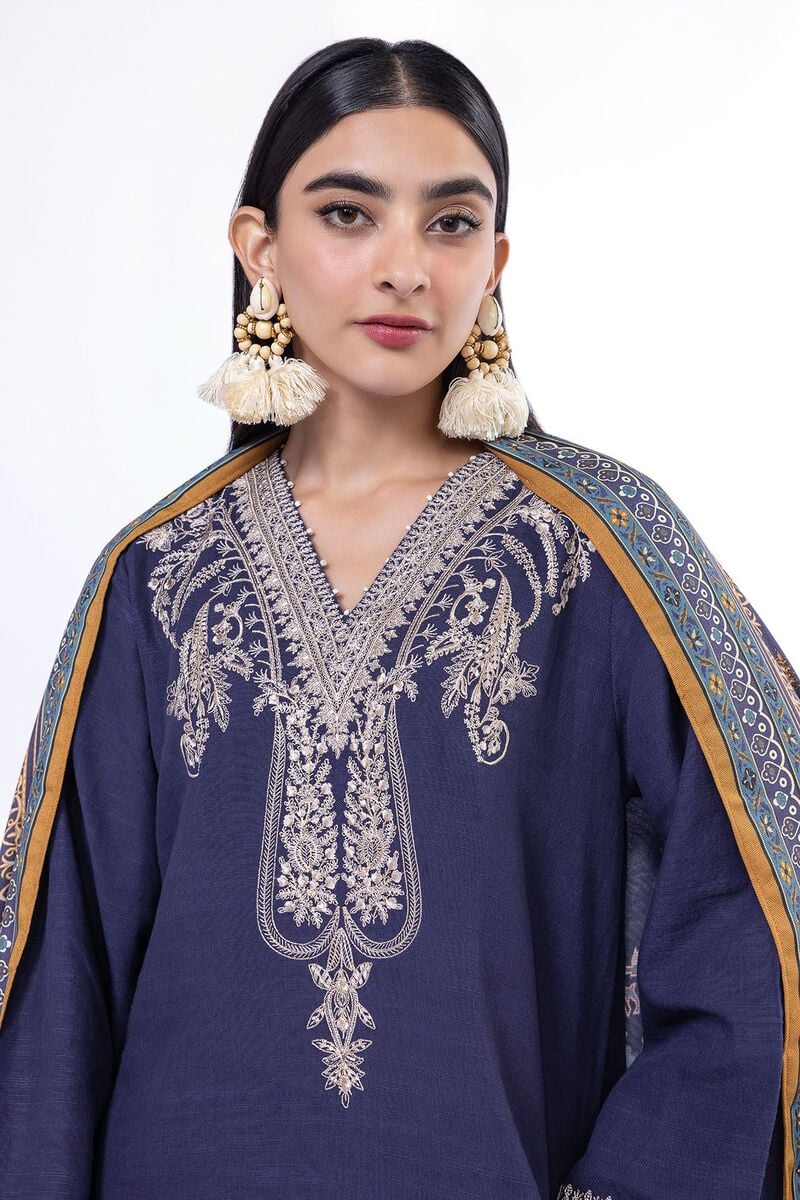 Khaadi | My Winter Mood | DK18Z - by - Libasekhas UK - Registered Vendor of : Khaadi - 100% Original Designer Dresss