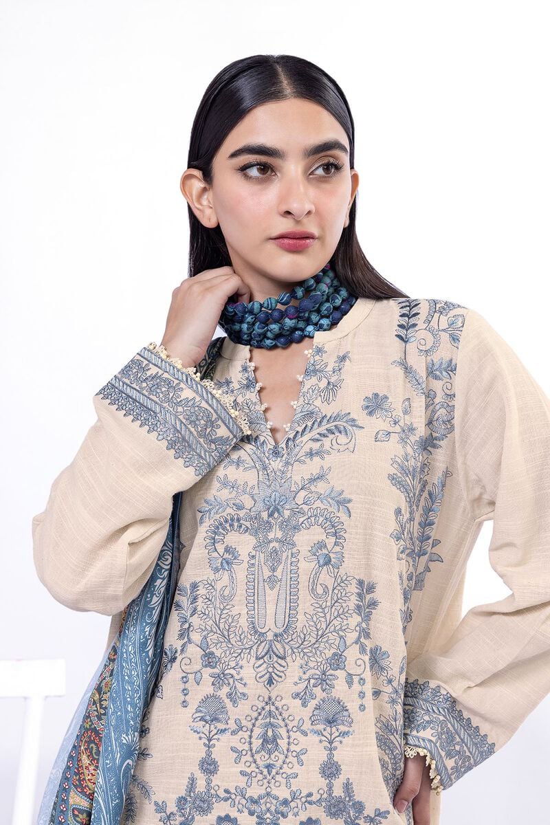 Khaadi | My Winter Mood | DK20M - by - Libasekhas UK - Registered Vendor of : Khaadi - 100% Original Designer Dresss