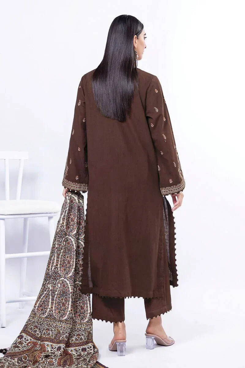 Khaadi | My Winter Mood | DK24 - by - Libasekhas UK - Registered Vendor of : Khaadi - 100% Original Designer Dresss