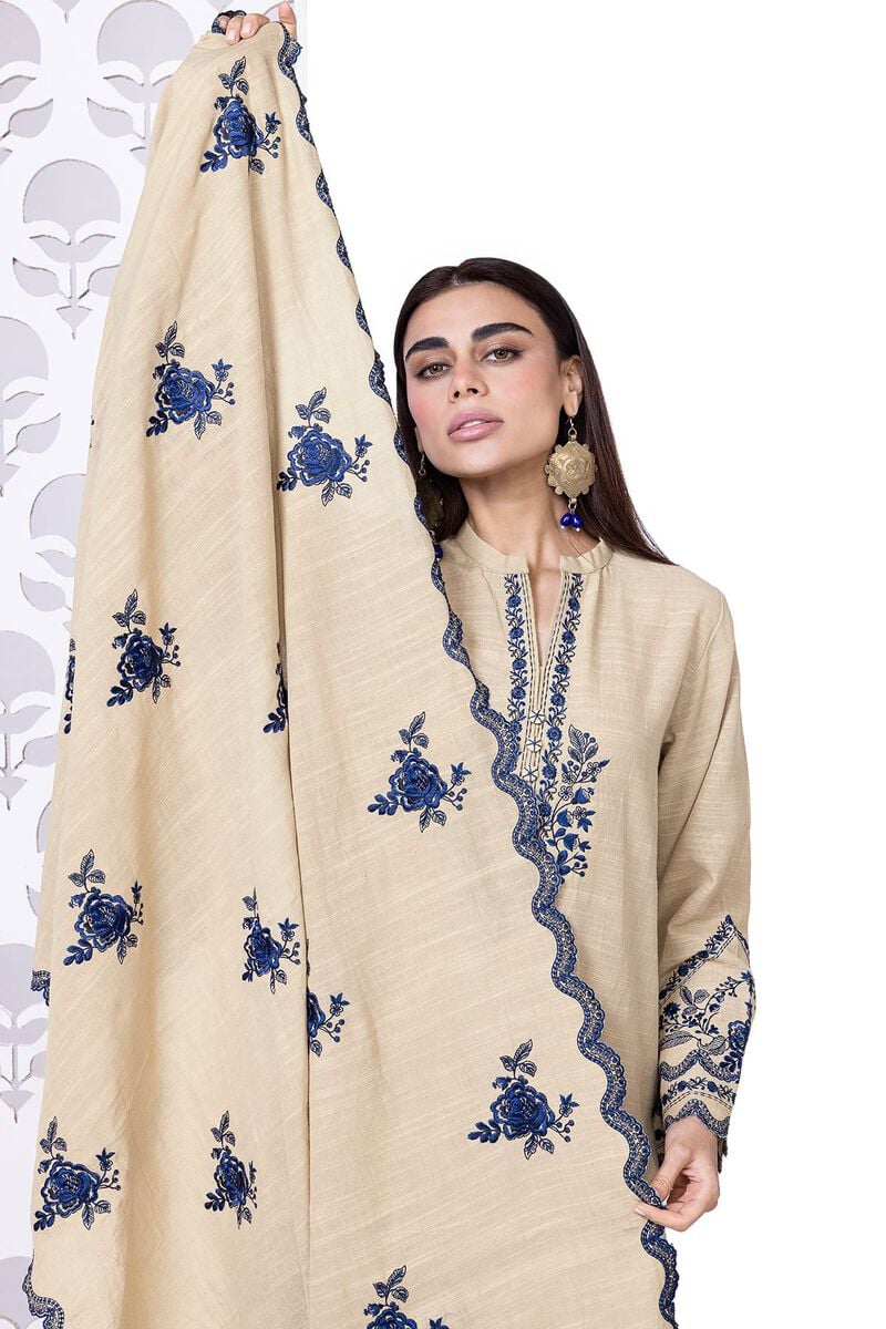 Khaadi | My Winter Mood | DKN01 - by - Libasekhas UK - Registered Vendor of : Khaadi - 100% Original Designer Dresss