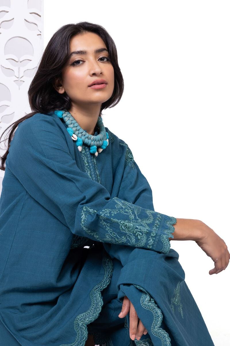 Khaadi | My Winter Mood | DKN01 - by - Libasekhas UK - Registered Vendor of : Khaadi - 100% Original Designer Dresss
