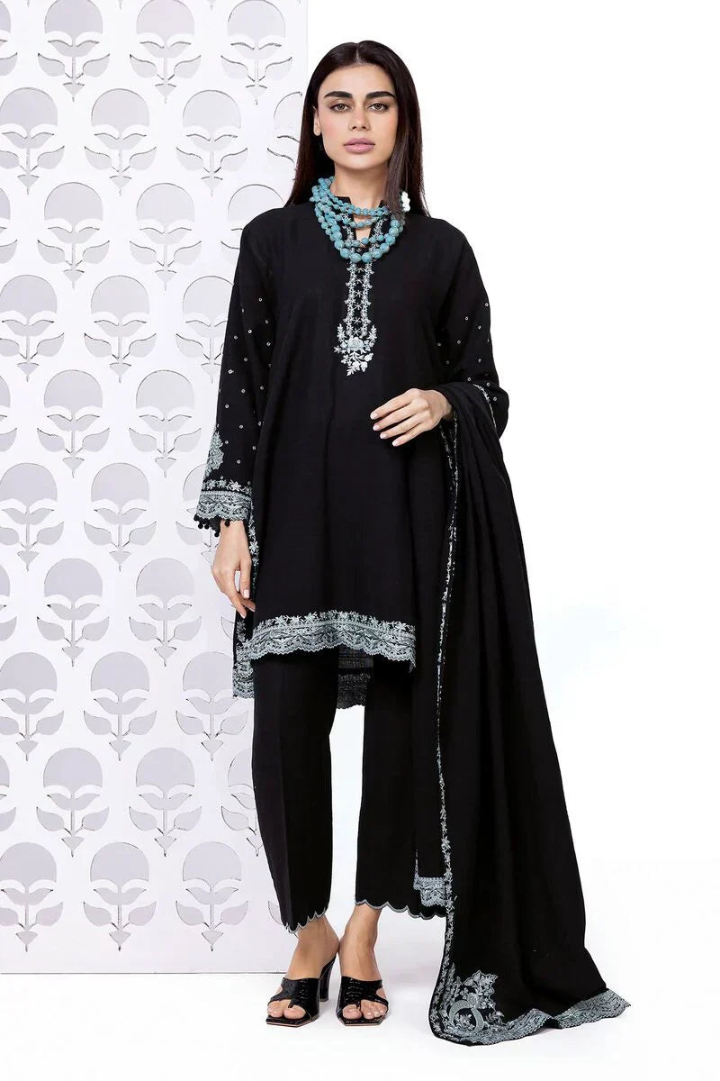 Khaadi | My Winter Mood | DKN02 - by - Libasekhas UK - Registered Vendor of : Khaadi - 100% Original Designer Dresss