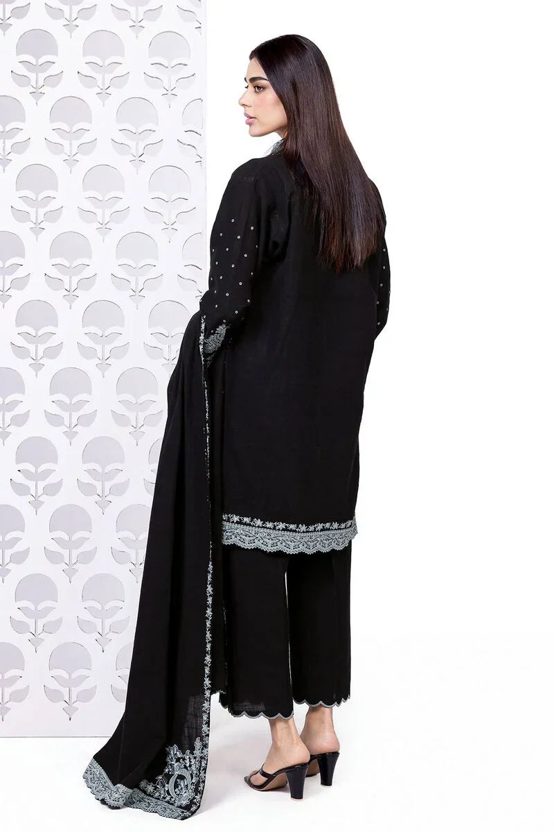 Khaadi | My Winter Mood | DKN02 - by - Libasekhas UK - Registered Vendor of : Khaadi - 100% Original Designer Dresss
