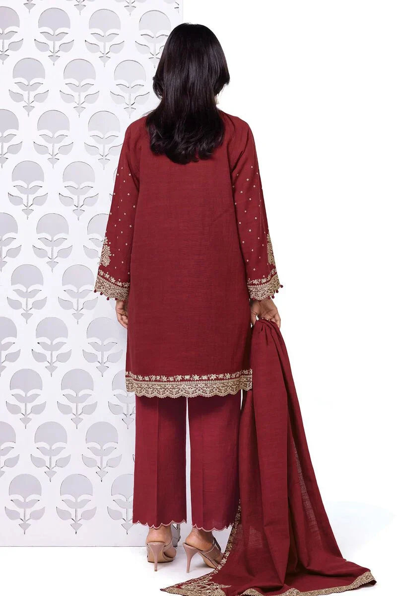 Khaadi | My Winter Mood | DKN02 - by - Libasekhas UK - Registered Vendor of : Khaadi - 100% Original Designer Dresss
