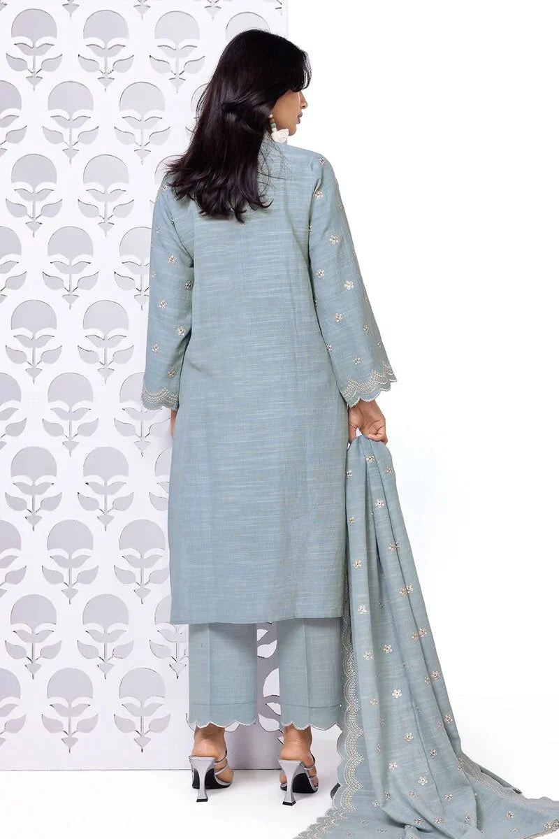 Khaadi | My Winter Mood | DKN03 - by - Libasekhas UK - Registered Vendor of : Khaadi - 100% Original Designer Dresss