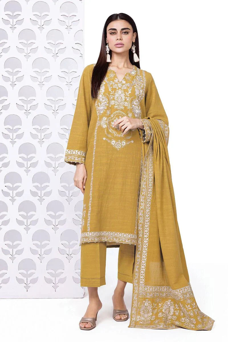 Khaadi | My Winter Mood | DKN04 - by - Libasekhas UK - Registered Vendor of : Khaadi - 100% Original Designer Dresss