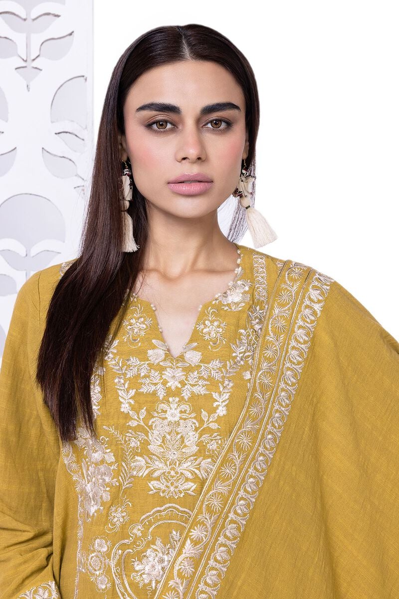 Khaadi | My Winter Mood | DKN04 - by - Libasekhas UK - Registered Vendor of : Khaadi - 100% Original Designer Dresss