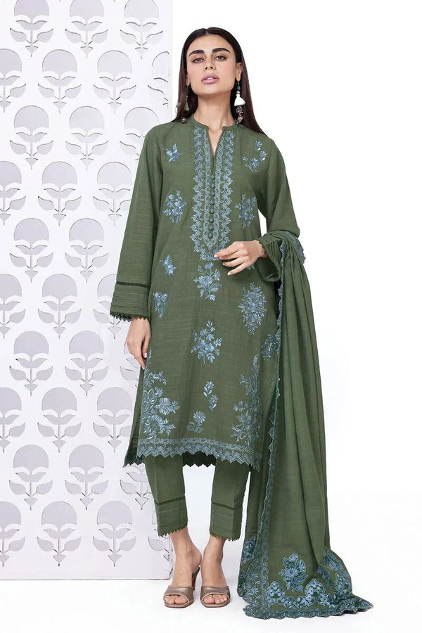 Khaadi | My Winter Mood | DKN05 - by - Libasekhas UK - Registered Vendor of : Khaadi - 100% Original Designer Dresss
