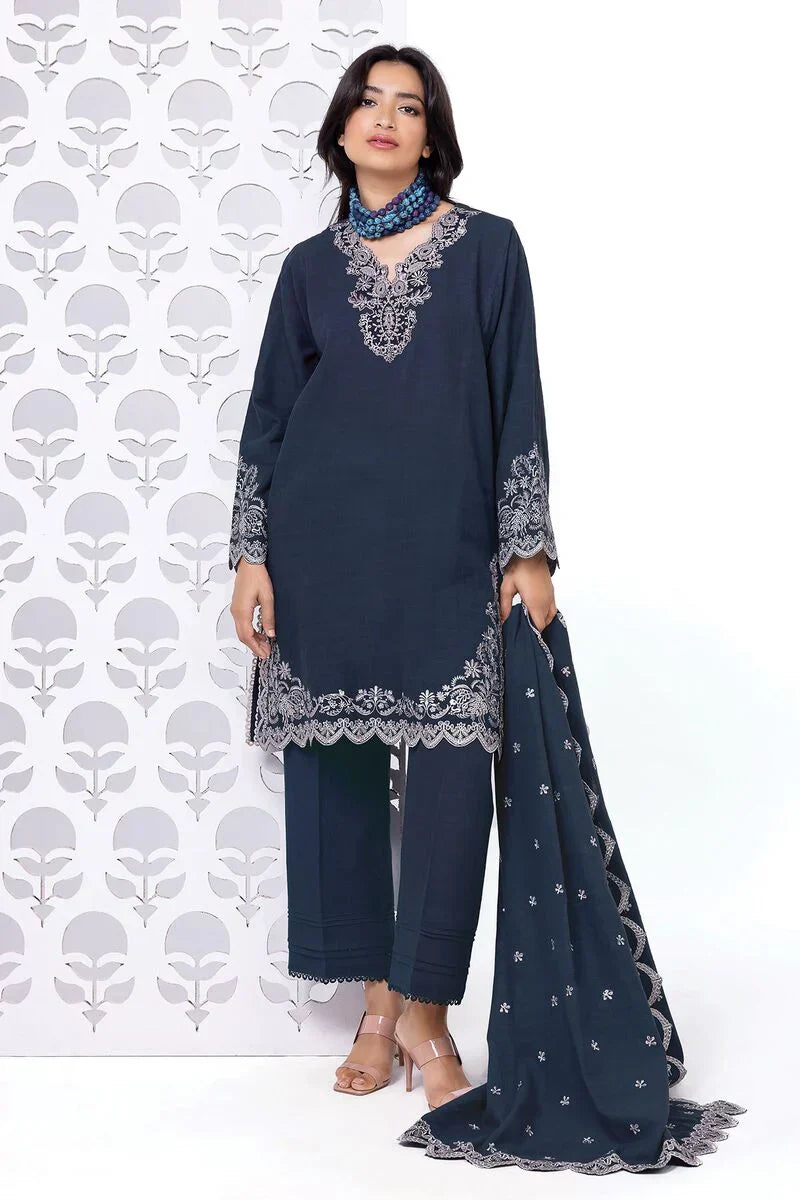 Khaadi | My Winter Mood | DKN06 - by - Libasekhas UK - Registered Vendor of : Khaadi - 100% Original Designer Dresss