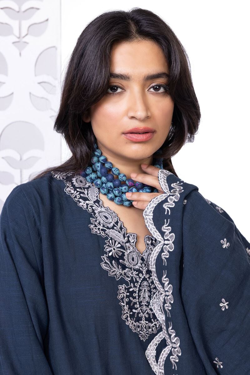 Khaadi | My Winter Mood | DKN06 - by - Libasekhas UK - Registered Vendor of : Khaadi - 100% Original Designer Dresss