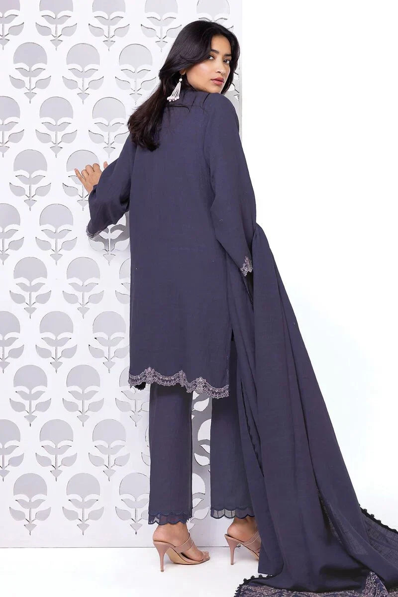 Khaadi | My Winter Mood | DKN07 - by - Libasekhas UK - Registered Vendor of : Khaadi - 100% Original Designer Dresss