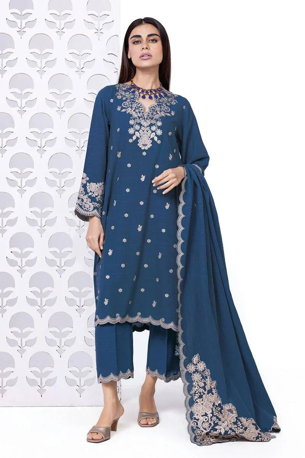 Khaadi | My Winter Mood | DKN14 - by - Libasekhas UK - Registered Vendor of : Khaadi - 100% Original Designer Dresss