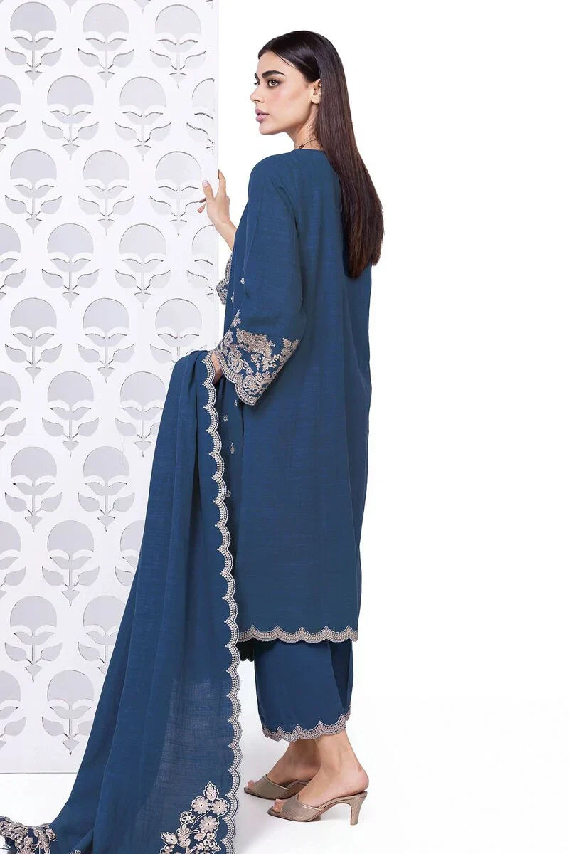Khaadi | My Winter Mood | DKN14 - by - Libasekhas UK - Registered Vendor of : Khaadi - 100% Original Designer Dresss