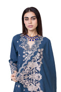 Khaadi | My Winter Mood | DKN14 - by - Libasekhas UK - Registered Vendor of : Khaadi - 100% Original Designer Dresss