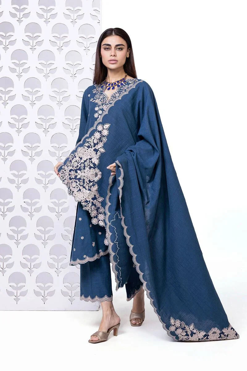 Khaadi | My Winter Mood | DKN14 - by - Libasekhas UK - Registered Vendor of : Khaadi - 100% Original Designer Dresss