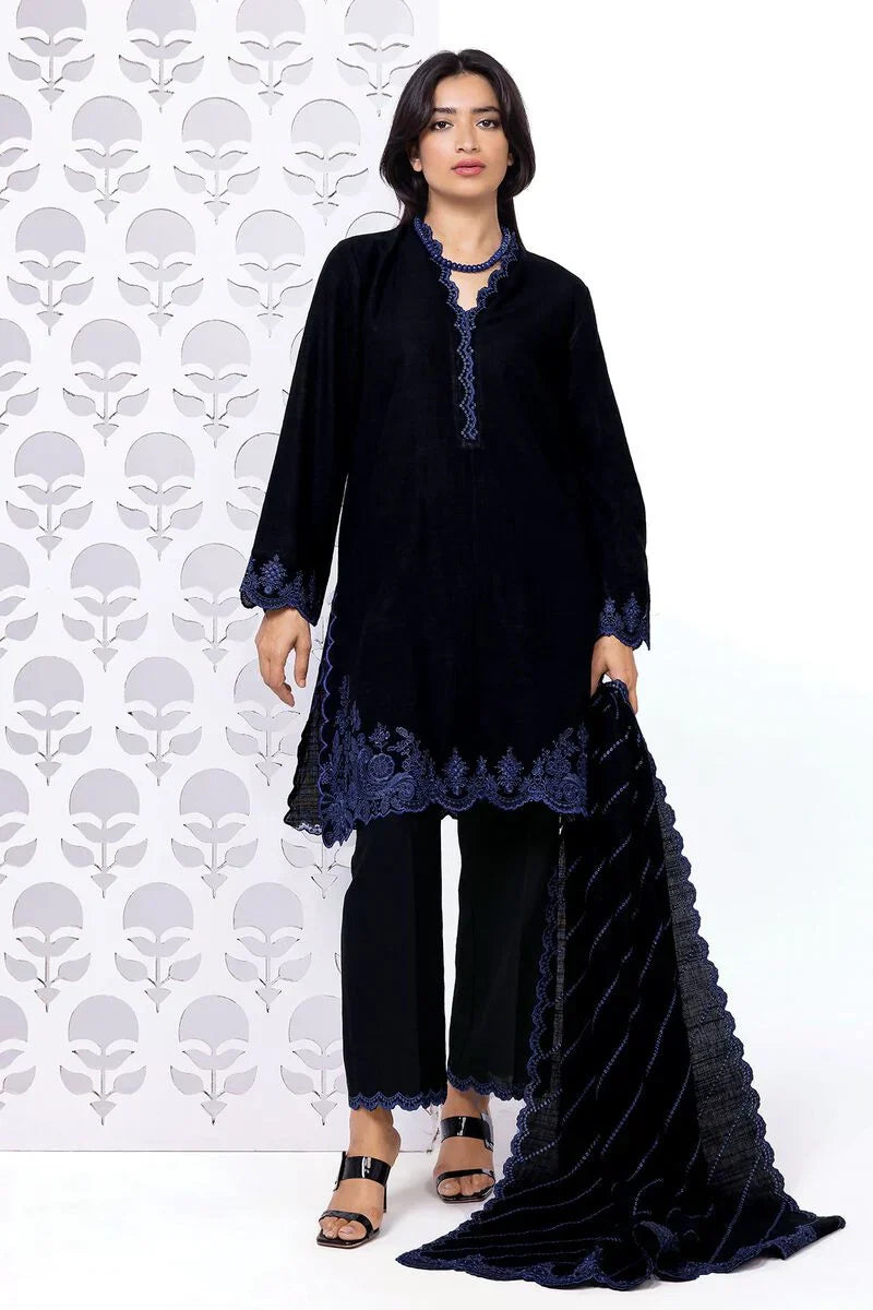 Khaadi | My Winter Mood | DKN151 - by - Libasekhas UK - Registered Vendor of : Khaadi - 100% Original Designer Dresss