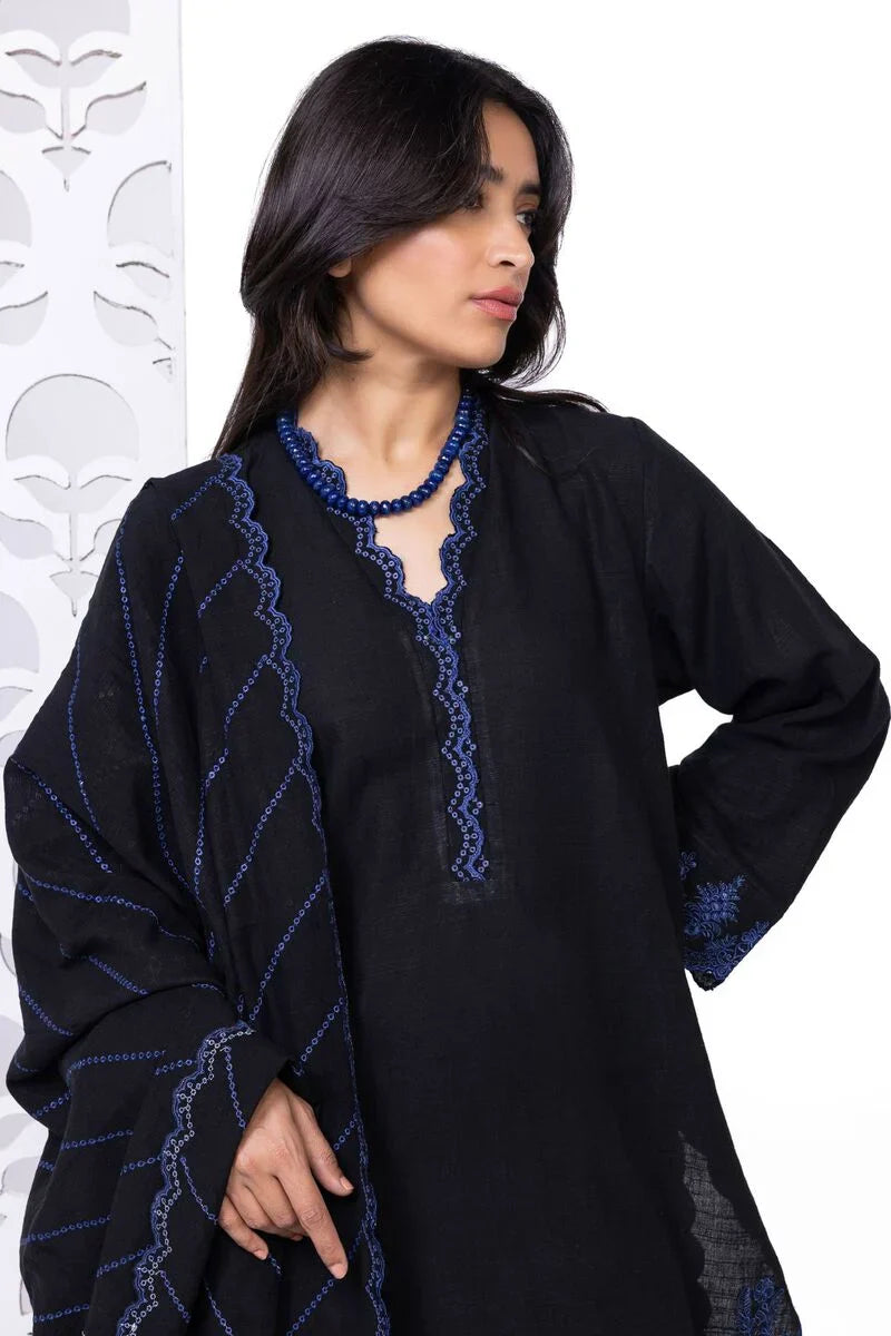 Khaadi | My Winter Mood | DKN151 - by - Libasekhas UK - Registered Vendor of : Khaadi - 100% Original Designer Dresss