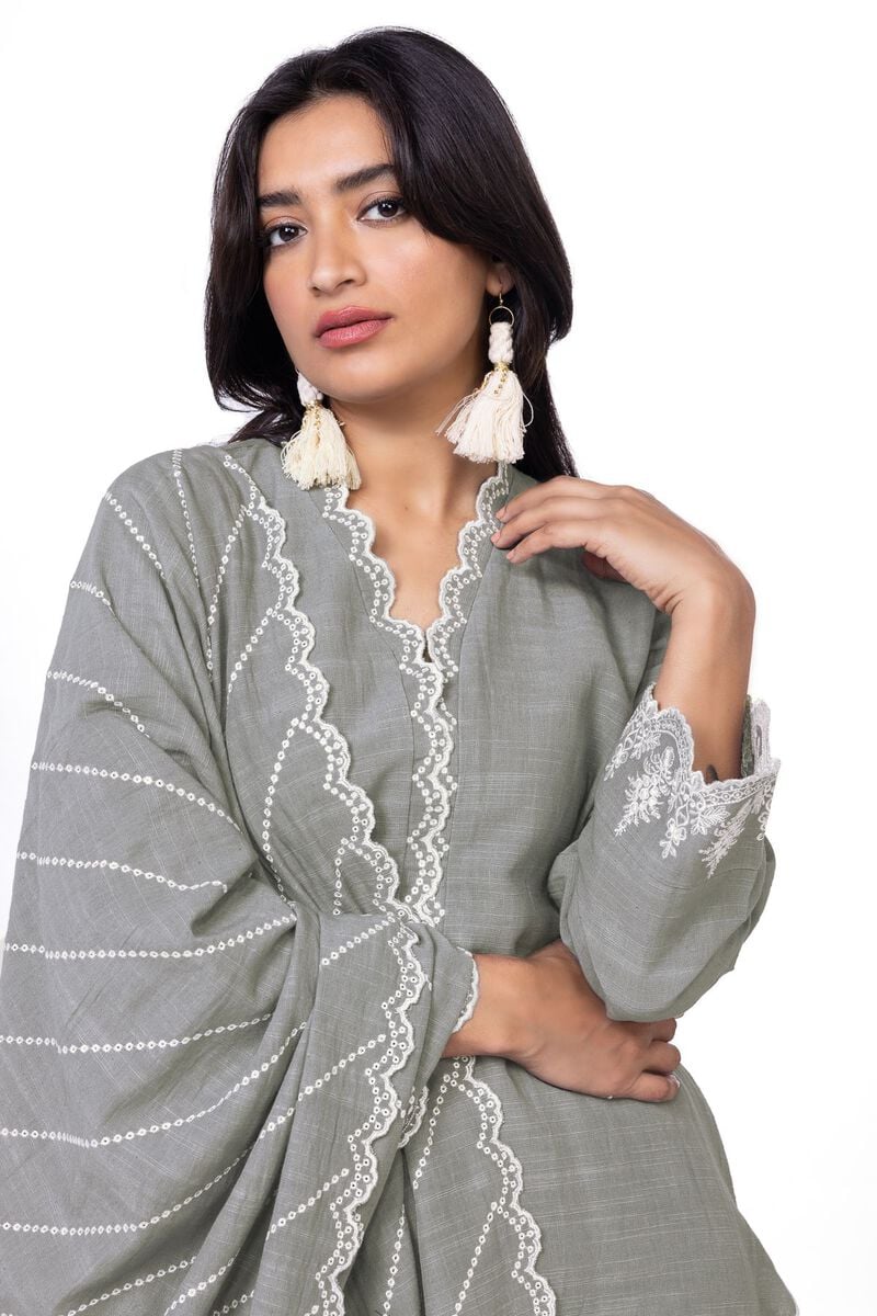 Khaadi | My Winter Mood | DKN15 - by - Libasekhas UK - Registered Vendor of : Khaadi - 100% Original Designer Dresss