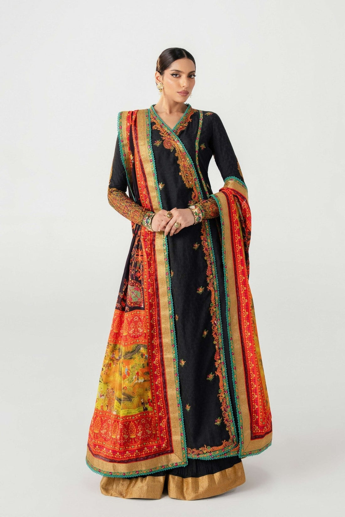 Fahad Hussayn | Jalsa Ghar | Dochalla - by - Libasekhas UK - Registered Vendor of : Fahad Hussayn - 100% Original Designer Dresss