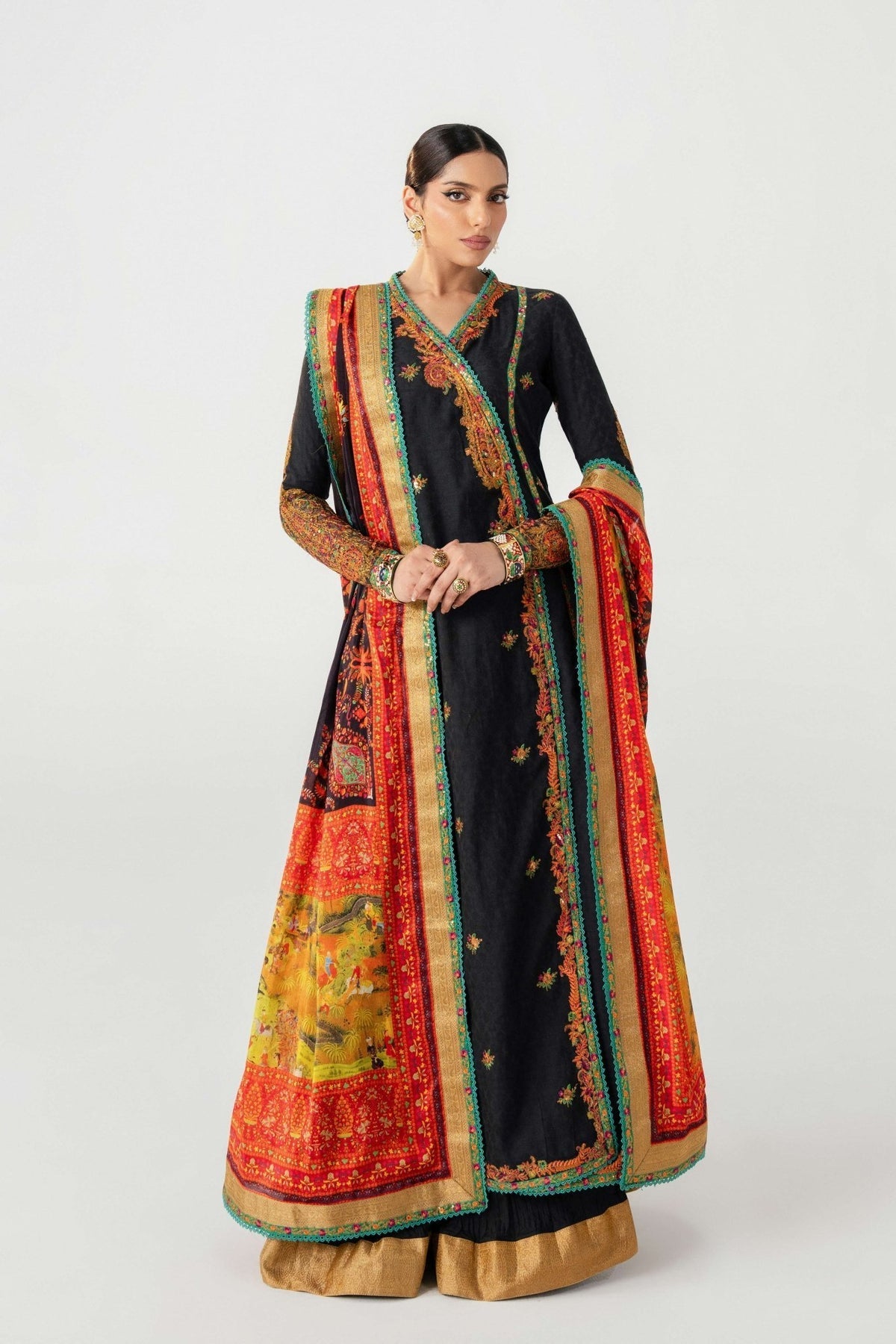 Fahad Hussayn | Jalsa Ghar | Dochalla - by - Libasekhas UK - Registered Vendor of : Fahad Hussayn - 100% Original Designer Dresss