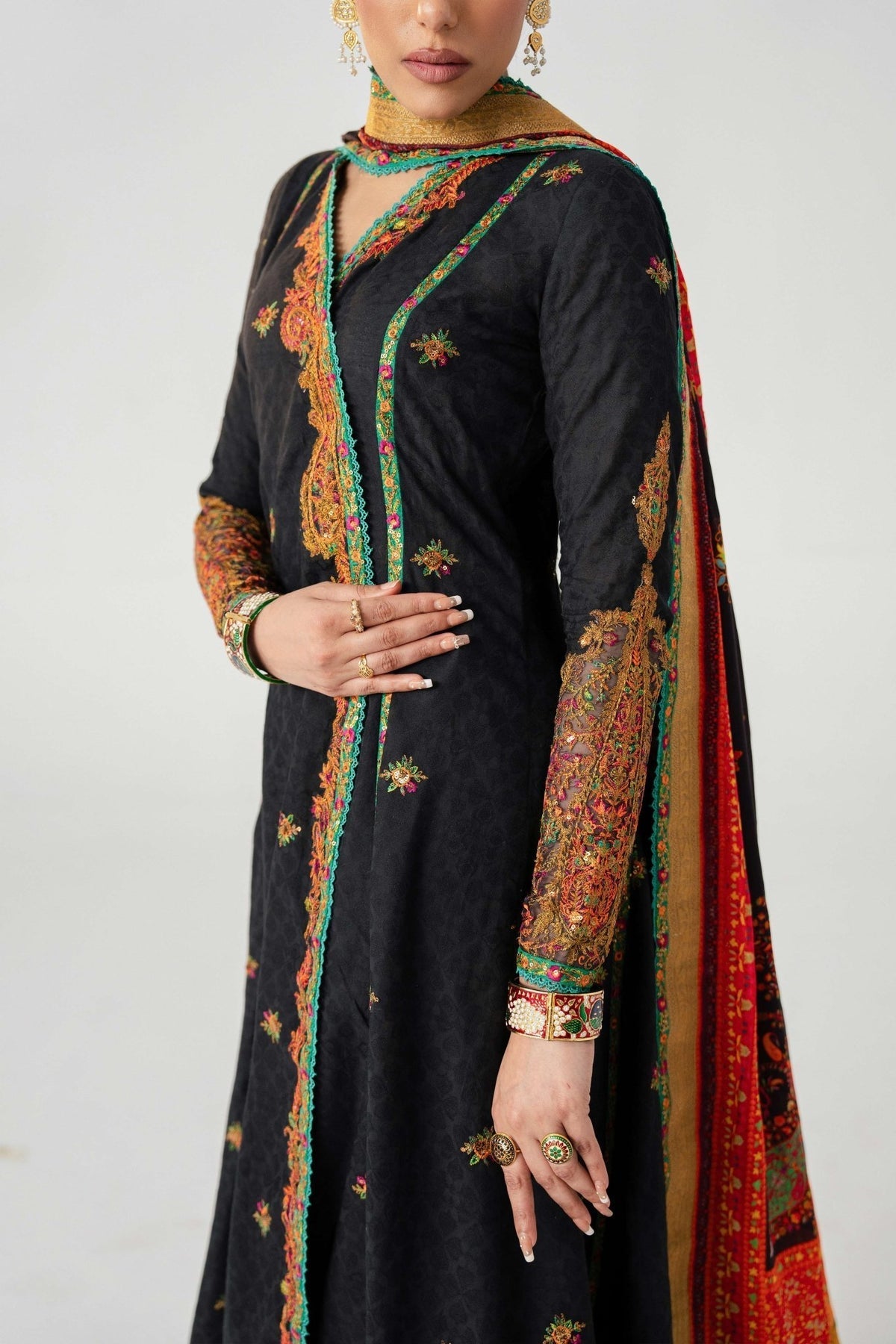 Fahad Hussayn | Jalsa Ghar | Dochalla - by - Libasekhas UK - Registered Vendor of : Fahad Hussayn - 100% Original Designer Dresss