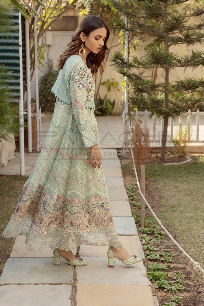 Panache | Pret | Dusty Affair - by - Libasekhas UK - Registered Vendor of : Panache By Mona - 100% Original Designer Dresss