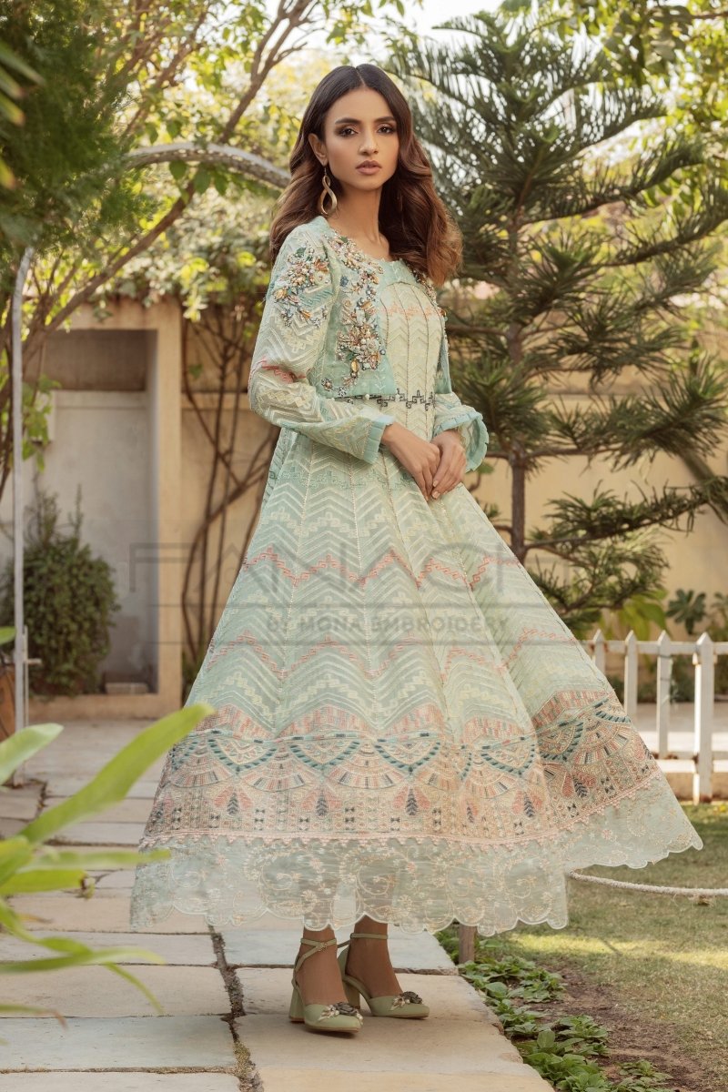 Panache | Pret | Dusty Affair - by - Libasekhas UK - Registered Vendor of : Panache By Mona - 100% Original Designer Dresss
