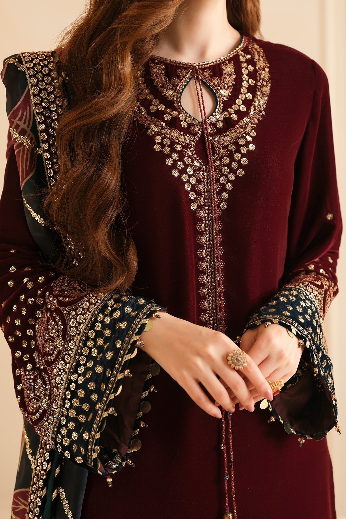 Jazmin | Velvet Edit 24 | Velvet Formal VF-2038 - by - Libasekhas UK - Registered Vendor of : Jazmin - 100% Original Designer Dresss