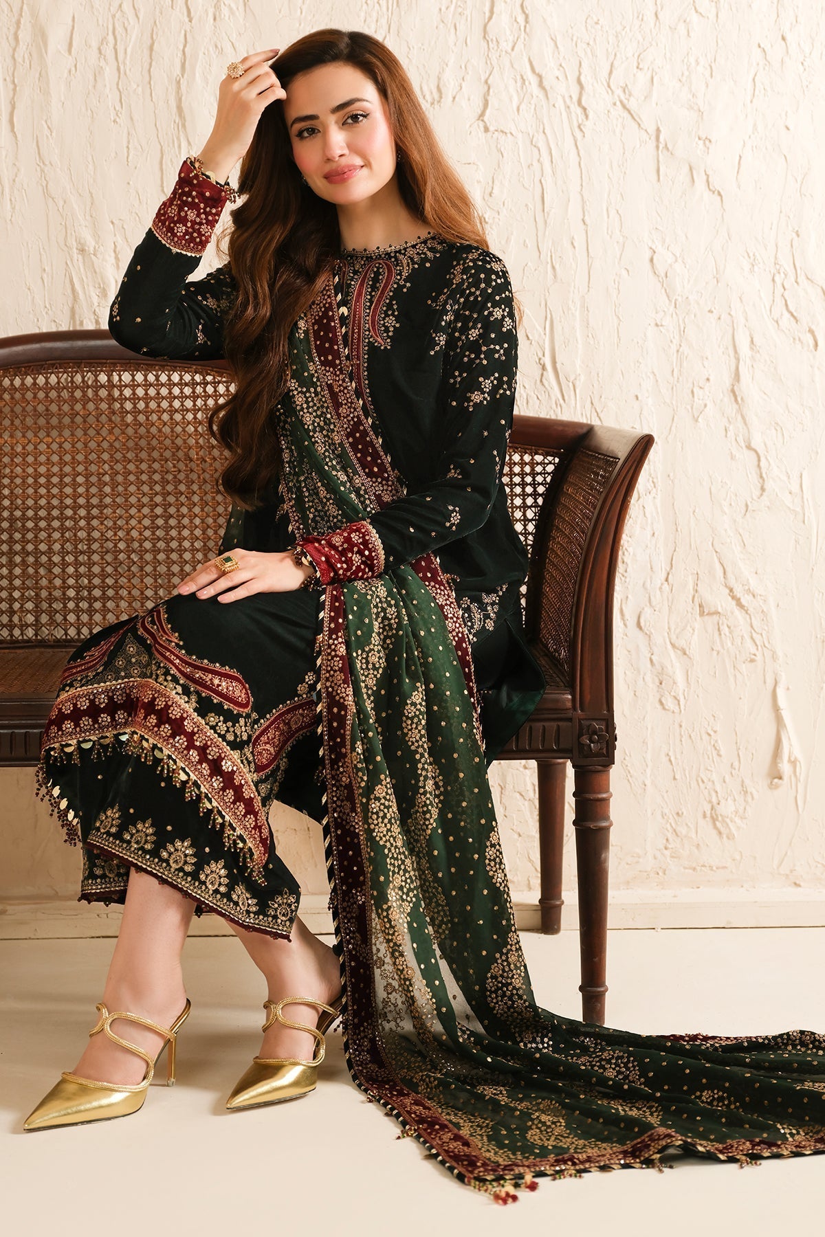 Jazmin | Velvet Edit 24 | Velvet Formal VF-2034 - by - Libasekhas UK - Registered Vendor of : Jazmin - 100% Original Designer Dresss