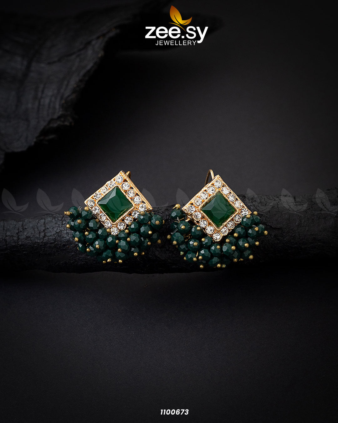 Earrings-0343 - by - Libasekhas UK - Registered Vendor of : Zeesy - 100% Original Designer Dresss