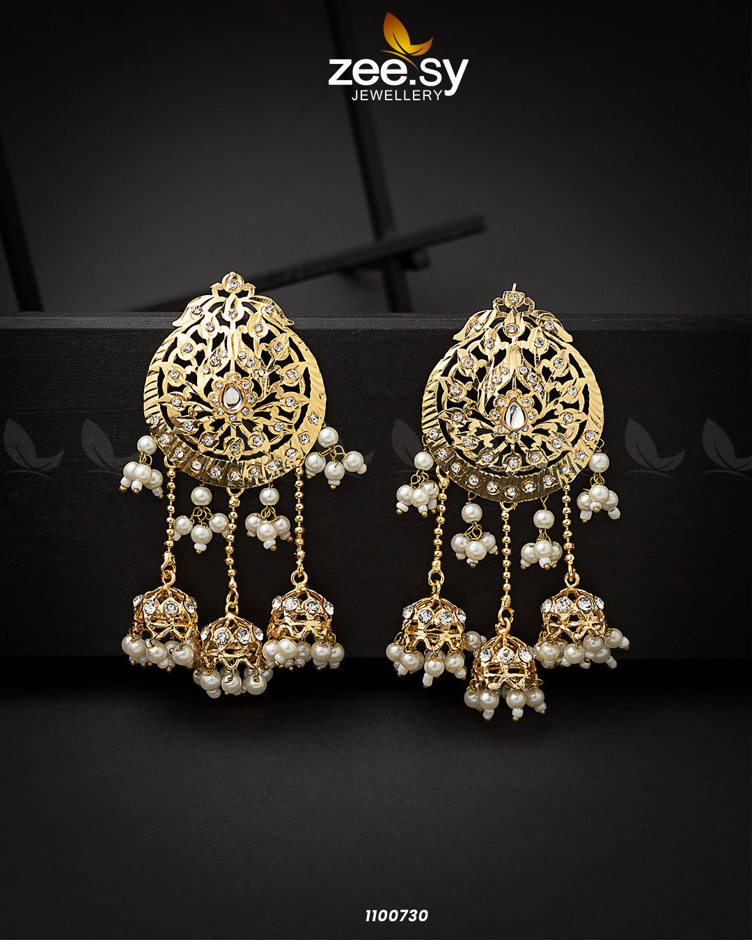 Earrings-0407 - by - Libasekhas UK - Registered Vendor of : Zeesy - 100% Original Designer Dresss