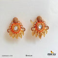 Earrings-0751 - by - Libasekhas UK - Registered Vendor of : Zeesy - 100% Original Designer Dresss
